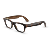 Ray-Ban Meta Blayzer Optics (Gen 2), Large Havana, Clear Lenses