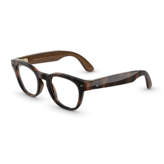 Ray-Ban Meta Scriber Optics (Gen 2), Shiny Transparent Black, Clear Lenses