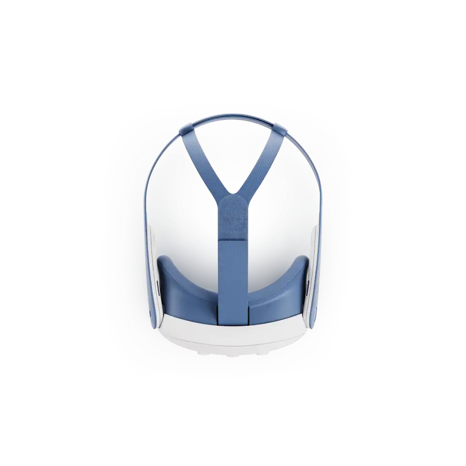 Meta Quest 3 Facial Interface & Head Strap (Elemental Blue)