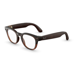 Ray-Ban Meta Scriber Optics (Gen 2), Shiny Transparent Black, Clear Lenses