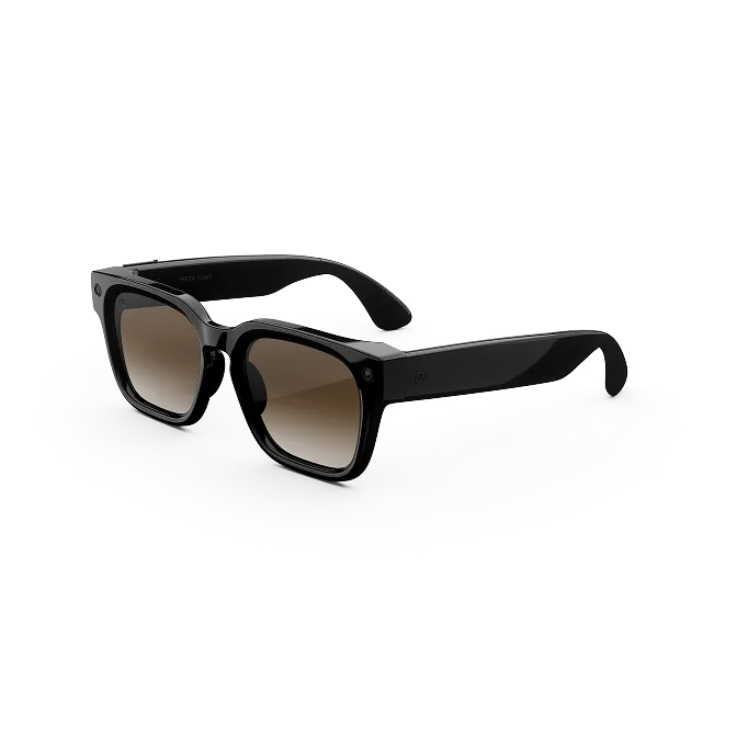 Meta Fury Classic Black Brown Gradient Lenses