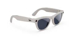 Ray-Ban Meta Skyler (Gen 1), Shiny Chalky Gray / Clear to Sapphire Transitions®, Standard