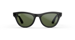 Ray-Ban Meta Skyler (Gen 2) Shiny Black Green Lenses