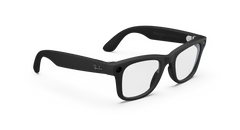Ray-Ban Meta Wayfarer (Gen 2) Large Matte Black Clear Lenses